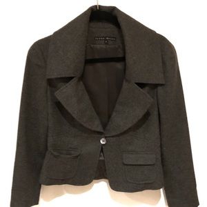 Jenne Maac Grey Wool Coat/Blazer